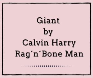 Giant by Calvin Harris&Rag´n´Bone Man